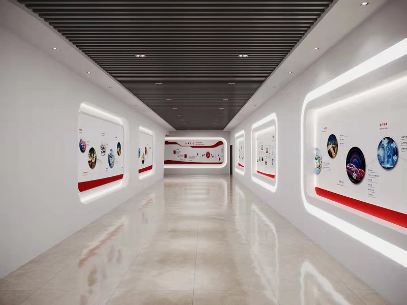 科技展厅装修平面效果图