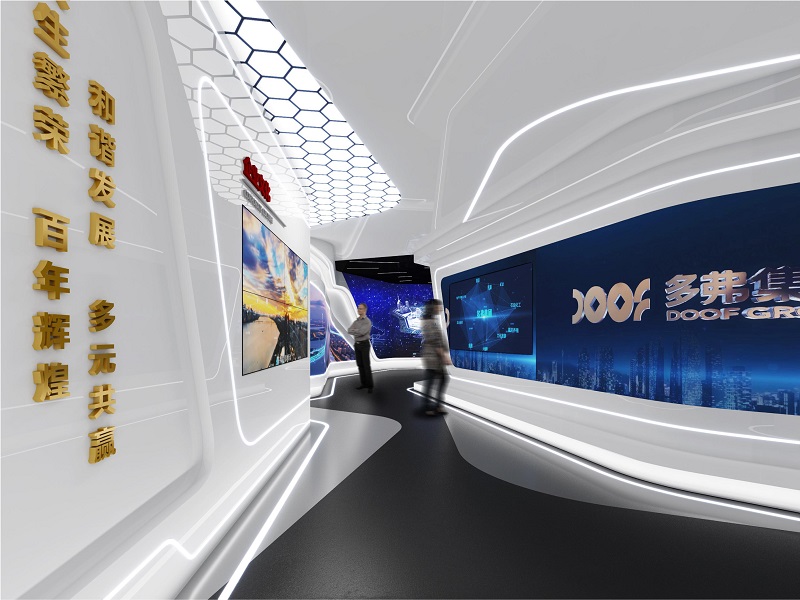 科技展厅装修设计效果图
