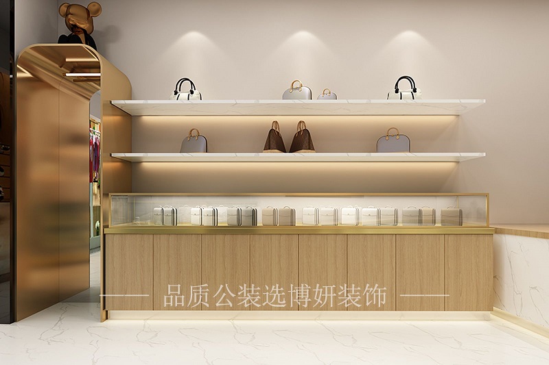 奢侈品店铺装修设计效果图,店铺装修设计