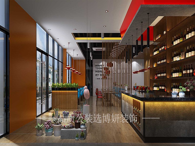 餐饮店装修设计效果图