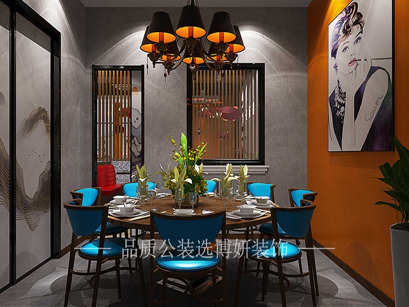 餐饮店装修设计效果图