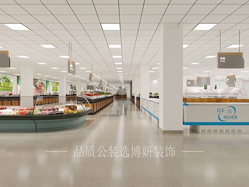 农贸市场店铺装修设计效果图