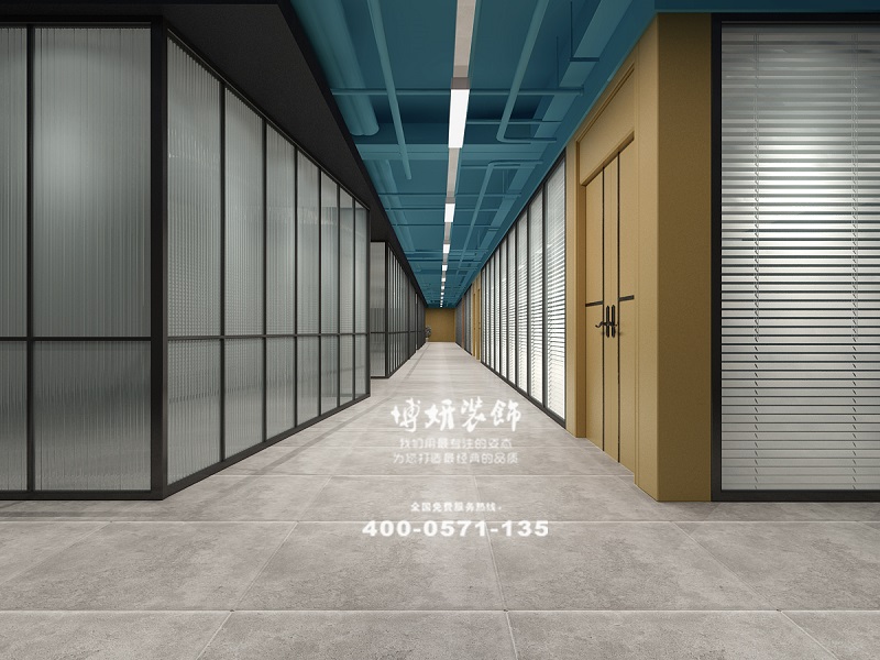 现代简约风格办公室装修设计效果图