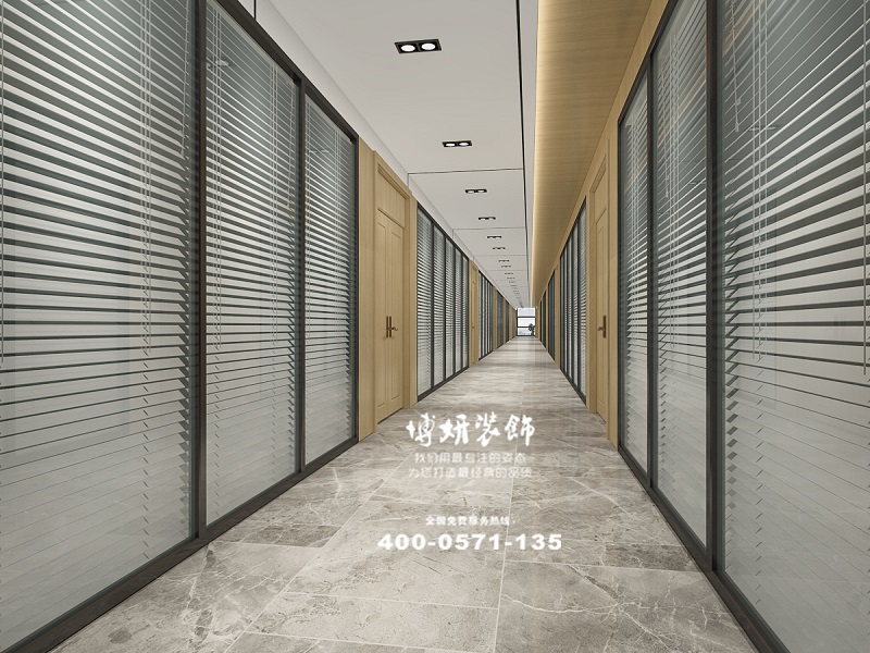 现代简约风格办公室装修设计效果图