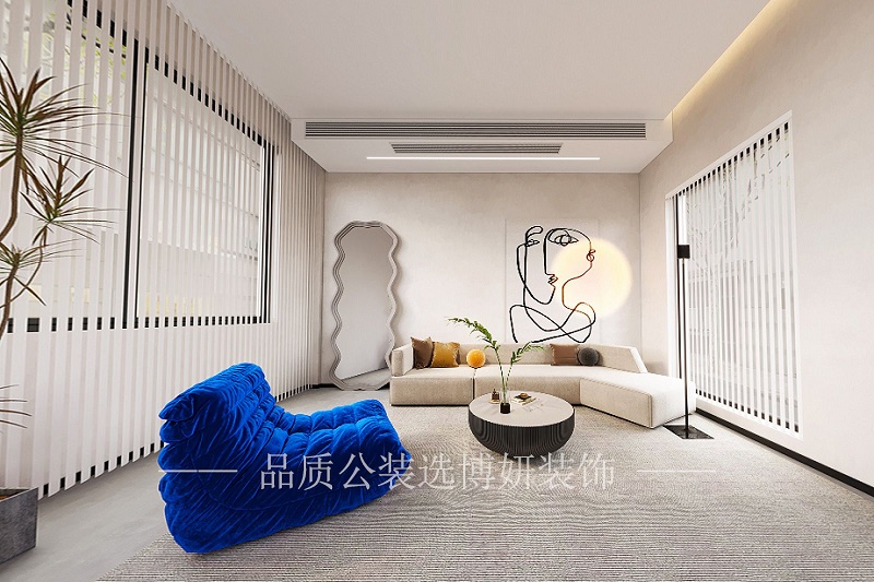 服装直播间装修风格效果图