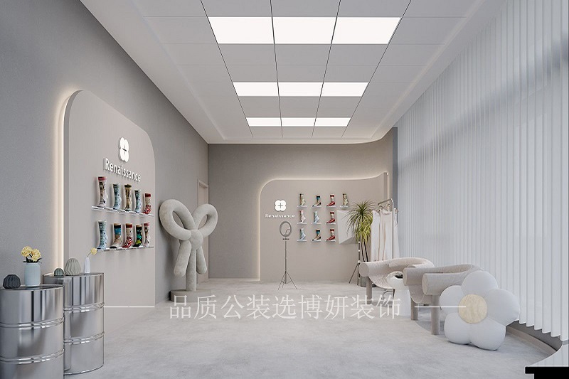 直播间装修设计效果图