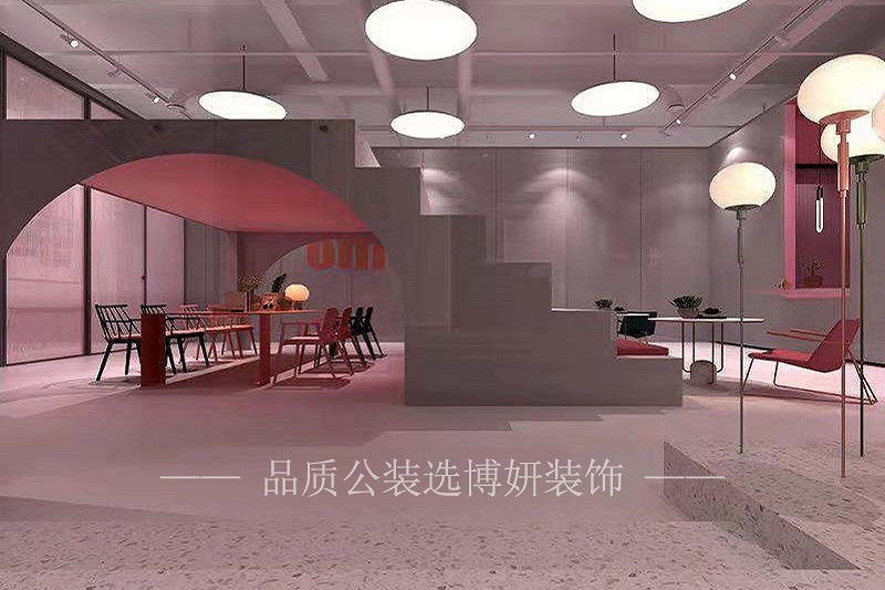 直播间装修设计效果图