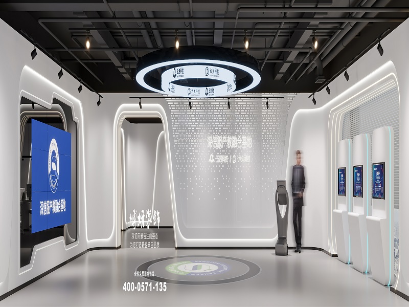 科技展厅装修设计效果图