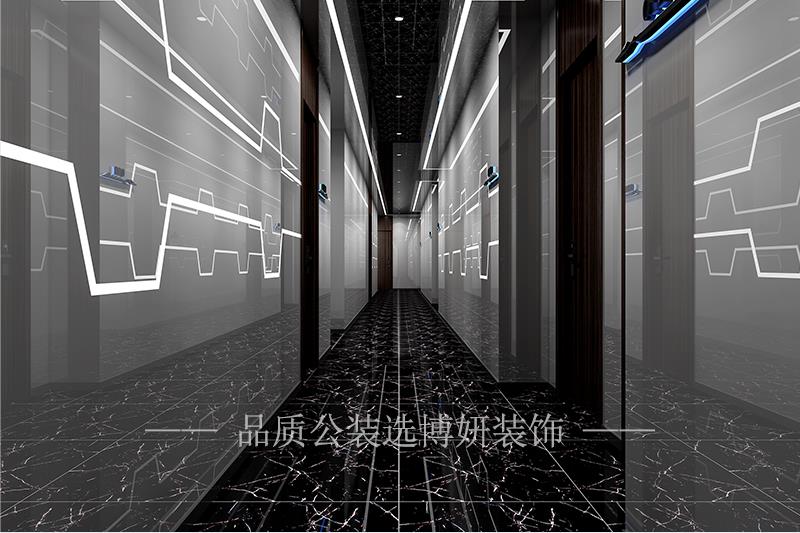 电竞酒店装修效果图03