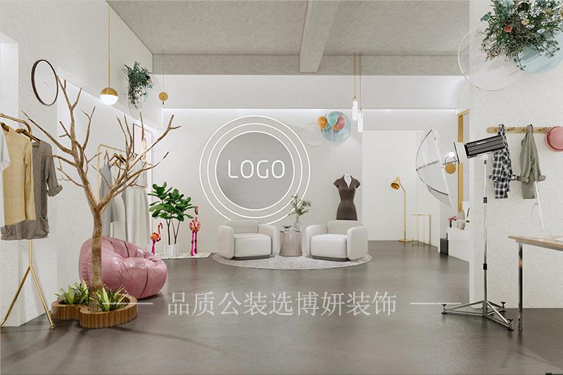 服装公司直播间效果图01